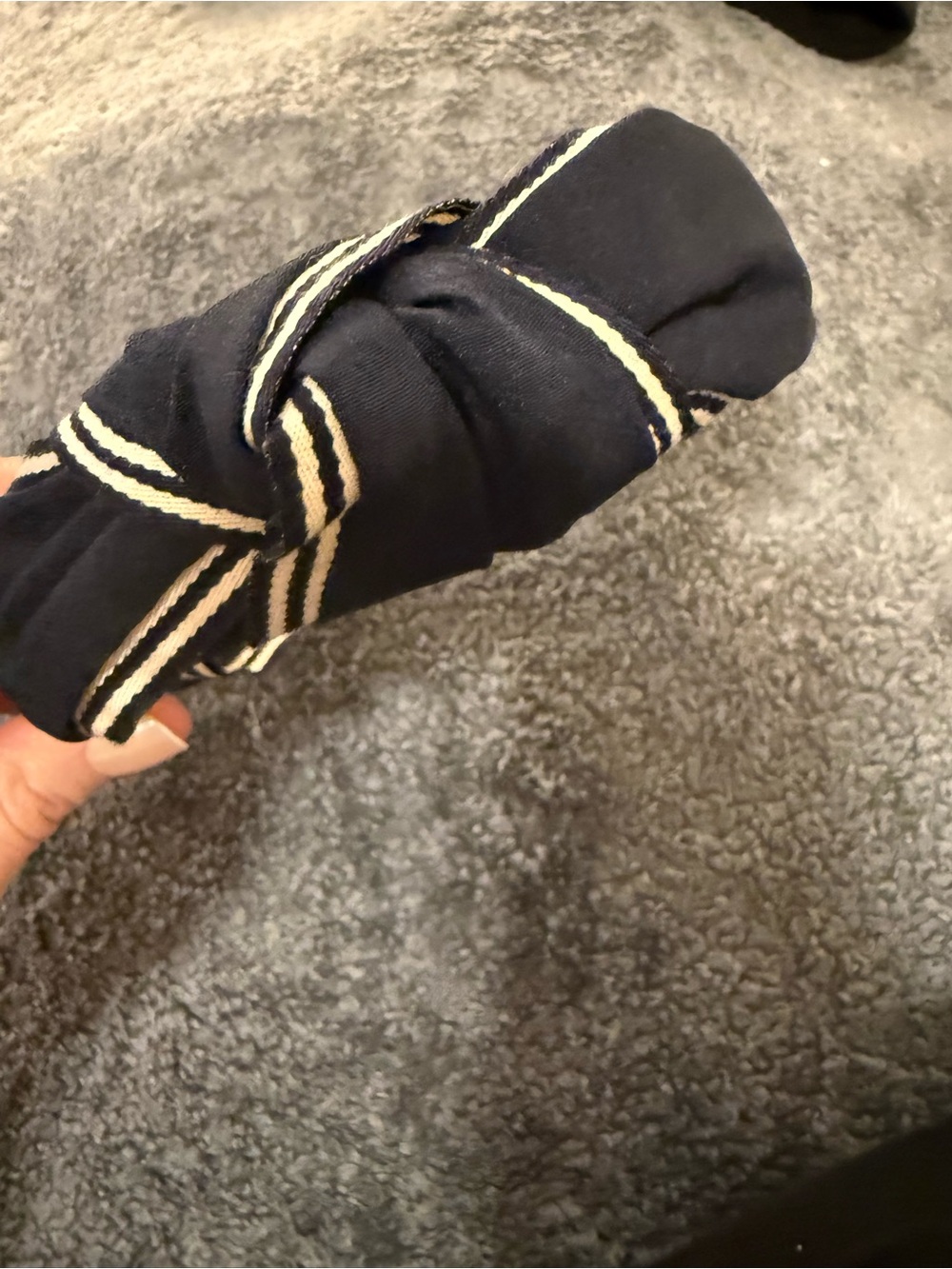 Loft Navy Knot Headband New - Picture 2 of 2